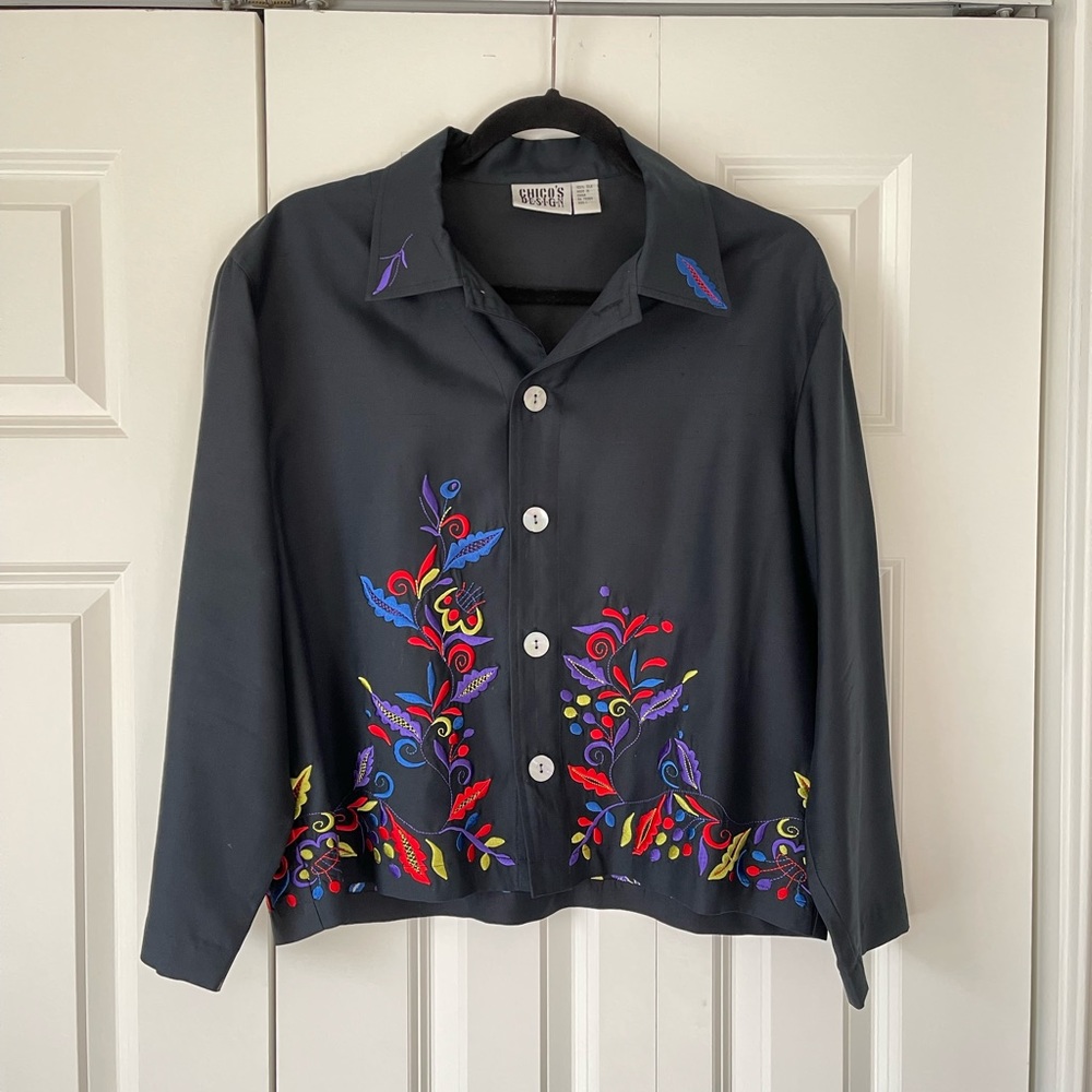 Chico’s Design Silk Blouse